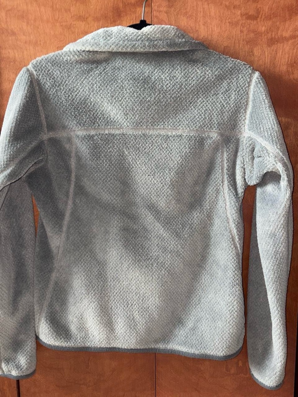 Patagonia Light Gray Fleece Snap-T Pullover - Picture 3 of 3